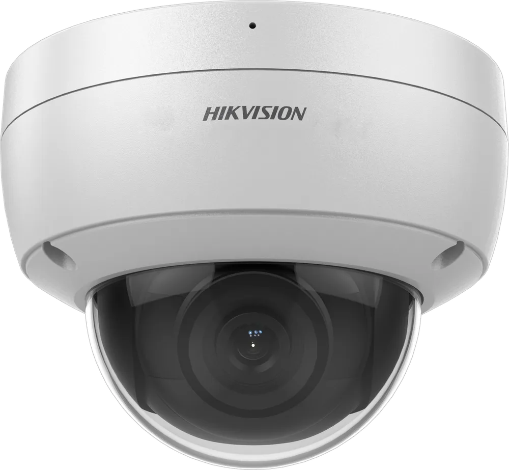 دوربین تحت شبکه دام ثابت ۲ مگاپیکسل با میکروفون داخلی هایکویژن مدل DS-2CD1123G0-IUF