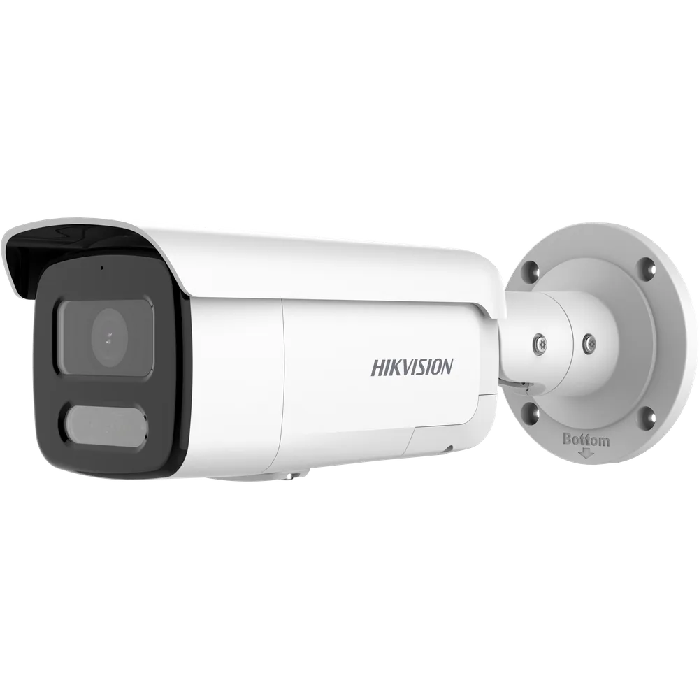 دوربین تحت شبکه بولت ۸ مگاپیکسل ColorVu با نورپردازی هیبریدی هوشمند مدل DS-2CD2T87G2H-LISU/SL