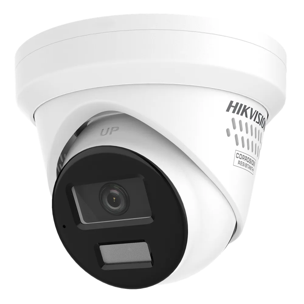 دوربین تحت شبکه تورت ۴ مگاپیکسل هایک ویژن DS-2CD3343G3-LIUY/SX سری Ultra با نور و آلارم هشدار