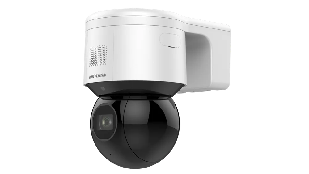 دوربین تحت شبکه PT دام Mini وایفای با زوم 4x مدل DS-2DE3A404IWG-E/W