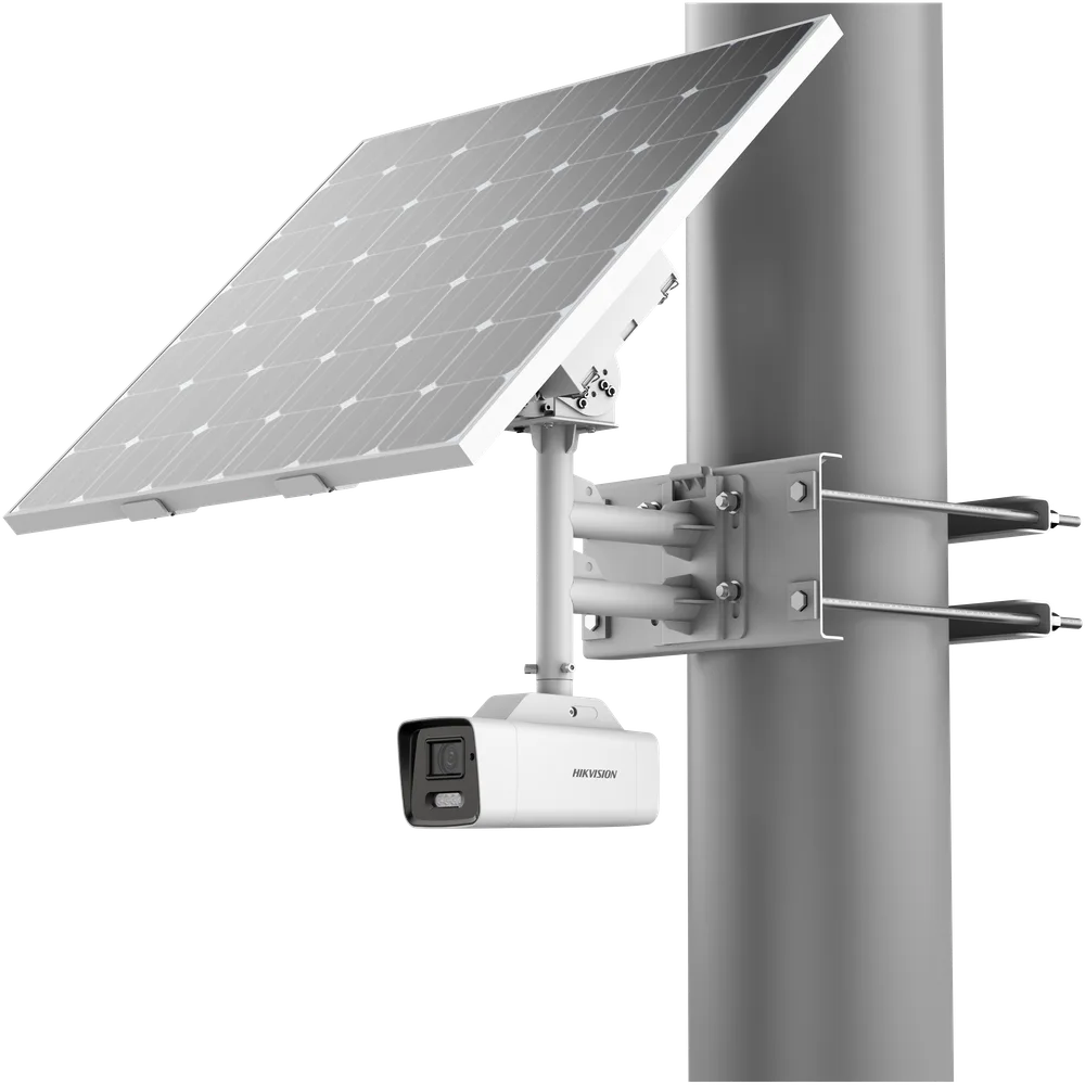 دوربین تحت شبکه بولت خورشیدی ColorVu 4 مگاپیکسل 4G مدل DS-2XS6A47G1-LS/C36S80